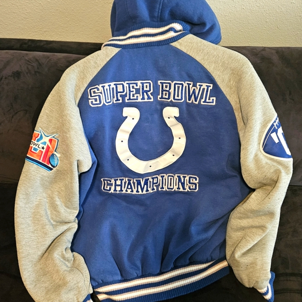 2006 NFL colts super bowl jacket